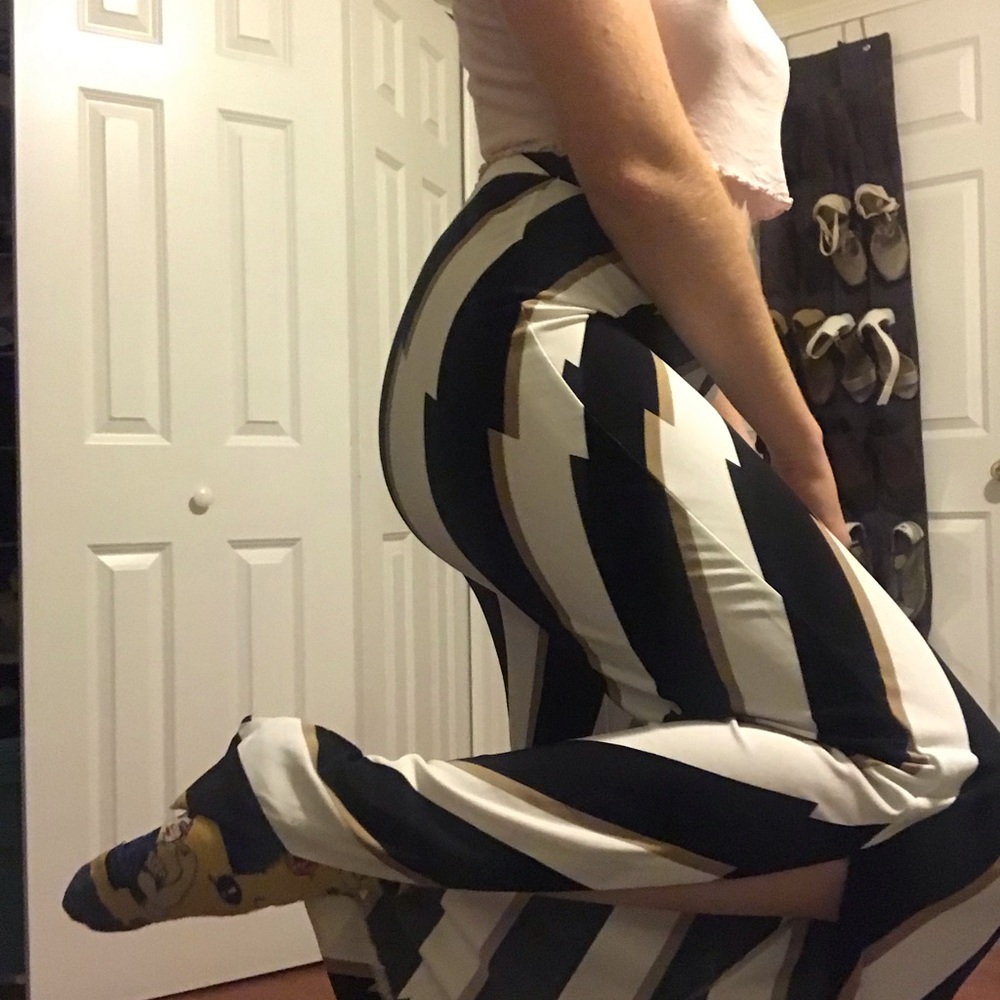 Flare patterned pants - Picture 2 of 3